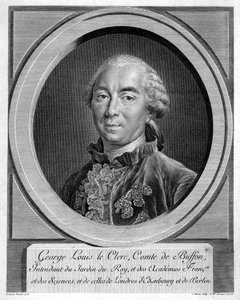 Georges-Louis Leclerc, Conde de Buffon, naturalista francés, 1761