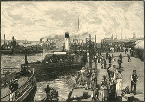 Embarcadero de Georges, 1898 de Unbekannt