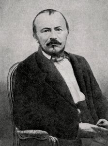 Gerard de Nerval, poeta francés, 1855
