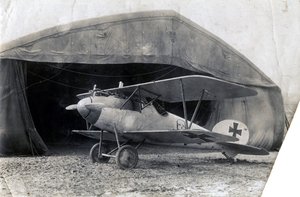 Albatros DV alemán, Souilly, Francia, 2 de enero de 1918