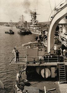 Visita de la Flota Alemana en Swinoujscie, 1933 de Unbekannt