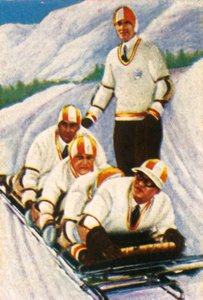 Alemania II, equipo de bobsleigh alemán, 1928 de Unbekannt