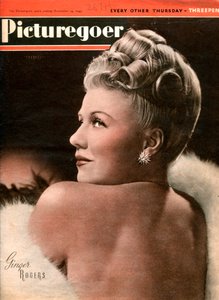 Ginger Rogers 1911-1995, actriz estadounidense, 1945