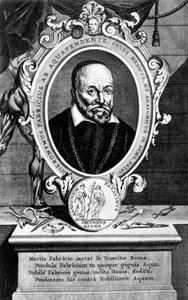 Girolamo Fabrici, anatomista y cirujano italiano, siglo XVII de Unbekannt