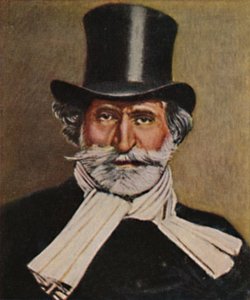 Giuseppe Verdi 1813-1901. - Pintura de Michel, 1934