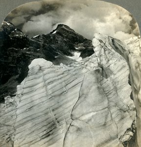 Vista glaciar en las Montañas Rocosas Canadienses, B.C., Canadá de Unbekannt