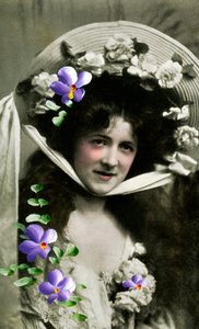 Gladys Huxley, actriz, 1908 de Unbekannt