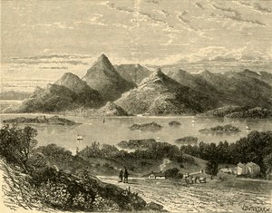 Puerto de Glengariff y Bahía de Bantry desde el Hotel Eccles, 1898 de Unbekannt