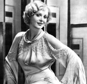 Gloria Stuart, actriz estadounidense de teatro, televisión y cine, 1934-1935 de Unbekannt