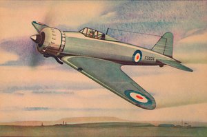 Monoplano de combate Gloster F.534, c. 1944 de Unbekannt