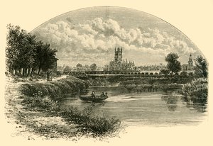 Gloucester, desde el noroeste, 1898 de Unbekannt