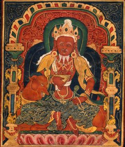 Dios del fuego, Agni, del Mandala del Buda de la Medicina de Unbekannt
