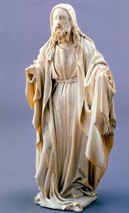 Dios el Padre, Anónimo flamenco de marfil, 1400-1425 de Unbekannt