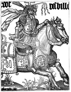 Godofredo de Bouillón, cruzado francés del siglo XI