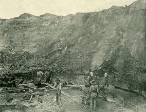 Mineros de Oro Cerca de Beechworth