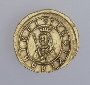 Moneda de oro de la regente Sofía Alekseyevna, entre 1682 y 1687 de Unbekannt