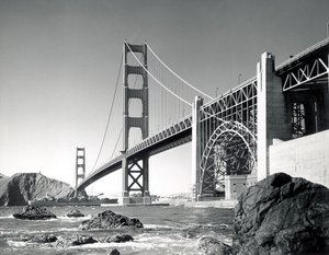 Puente Golden Gate 1950, California de Unbekannt