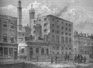 Cervecería Golden Square, Soho, Westminster, Londres, c1875 1878 de Unbekannt