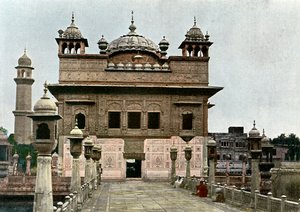 Templo Dorado, Amritsar, Punjab, India, c1890 de Unbekannt