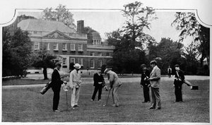 Golf en el Ranelagh Club, Londres, c1903