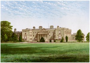 Gopsal Hall, Leicestershire, hogar de Lord Howe, c1880 de Unbekannt