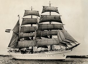 Gorch Fock por Primera Vez a Toda Vela, 1933 de Unbekannt