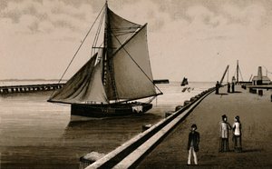 Muelle de Gorleston, c1880 de Unbekannt