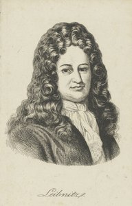 Gottfried Wilhelm Leibniz 1646-1716, c. 1800 de Unbekannt