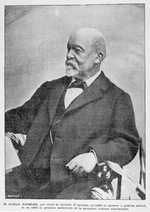 Gottlieb Daimler, pionero industrial alemán de Unbekannt