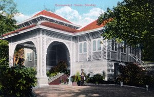 Casa de Gobierno, Bombay, India, principios del siglo XX