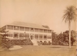 Casa de Gobierno, cerca de Kingston, Jamaica, siglo XX de Unbekannt