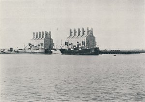 Elevadores de grano, Bahía Blanca, 1916 de Unbekannt