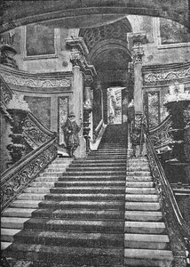 Gran escalera, Palacio de Buckingham, 1890 de Unbekannt
