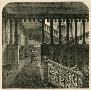 Gran Escalera, Casa de Holanda, c1876 de Unbekannt