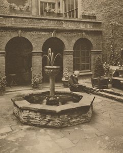 Cementerio de Santa Ethelburga, Bishopgate, Un Lugar de Descanso para los Vivos, c1935 de Unbekannt