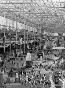 Gran Exposición en el Palacio de Cristal, Hyde Park, Londres de Unbekannt