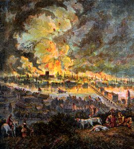 Gran Incendio de Londres, 1666, c. 1850