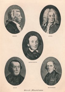 Grandes Músicos - Placa IV de Unbekannt