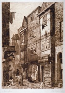 Gran Shire Lane, Ciudad de Londres, 1793 de Unbekannt