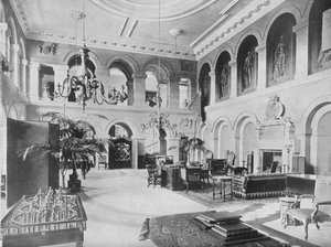 Castillo de Grimsthorpe, Lincolnshire - El Conde de Ancaster, 1910