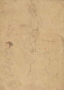Jinete y caballo de Unbekannt