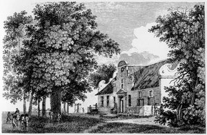 Granja de vino Groot Constantia, Sudáfrica, siglo XVIII de Unbekannt