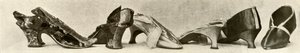 Grupo de zapatillas 1735, 1770 y 1780, 1937