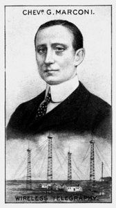 Guglielmo Marchese Marconi, ingeniero eléctrico italiano, c1924 de Unbekannt