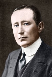Guglielmo Marconi, físico e inventor italiano, 1926