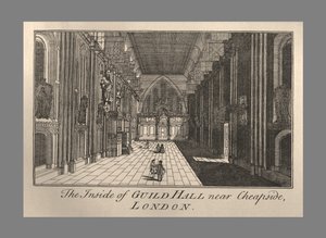 Interior del Guild Hall, 1886