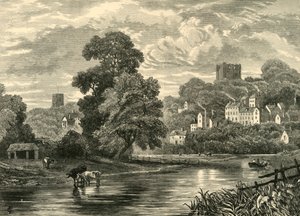 Guildford desde el río, 1898 de Unbekannt