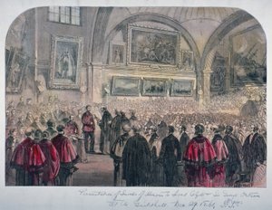 Sala del Consejo del Guildhall, Ciudad de Londres, 1861 de Unbekannt