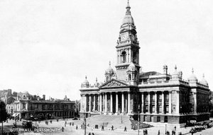 Guildhall, Portsmouth, Hampshire, principios del siglo XX de Unbekannt