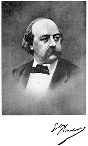 Gustave Flaubert, novelista francés, siglo XIX de Unbekannt